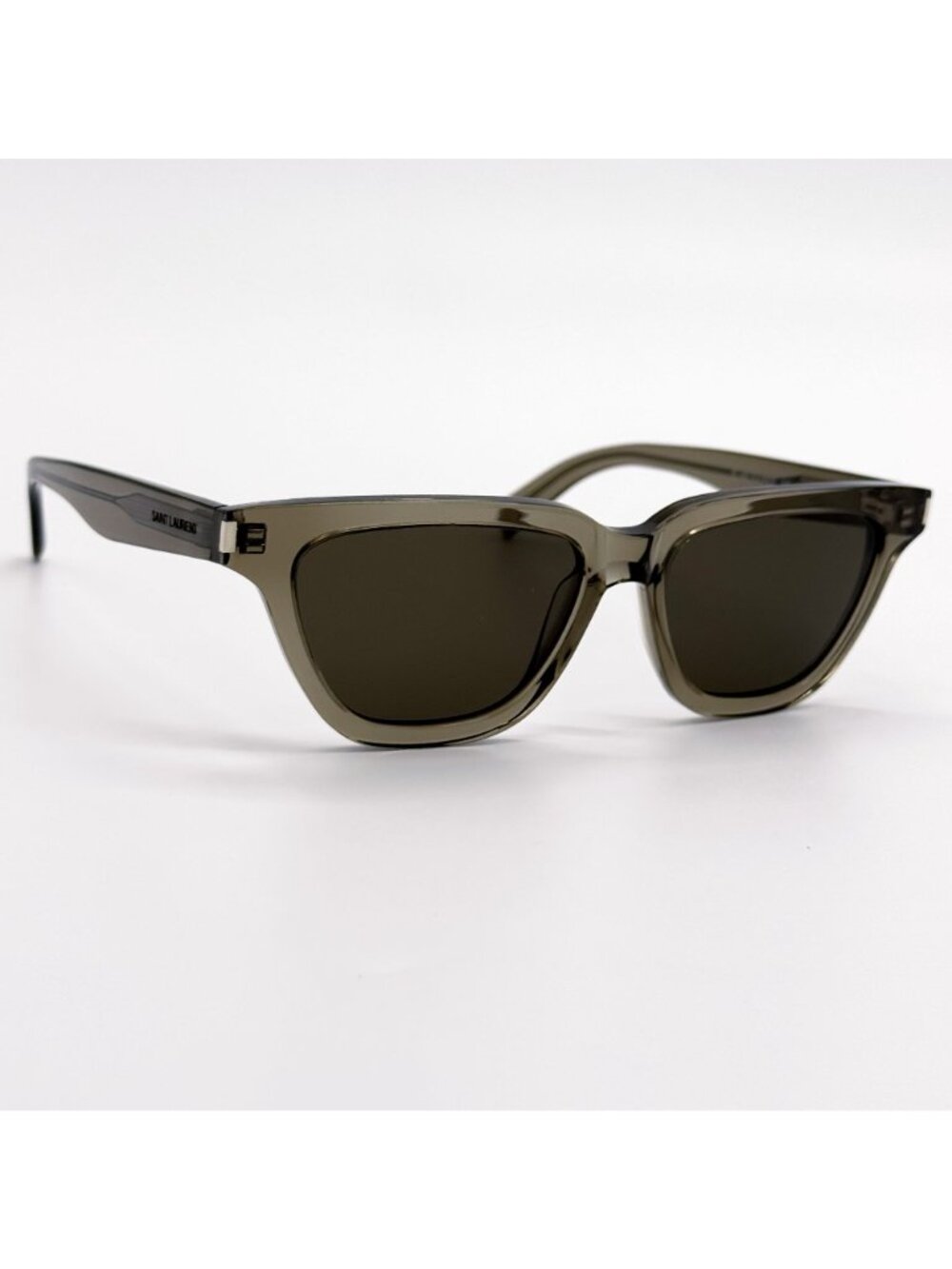 New Saint Laurent Sunglasses SL462 SULPI 020 Brown Grey Eyewear - Picture 6 of 12